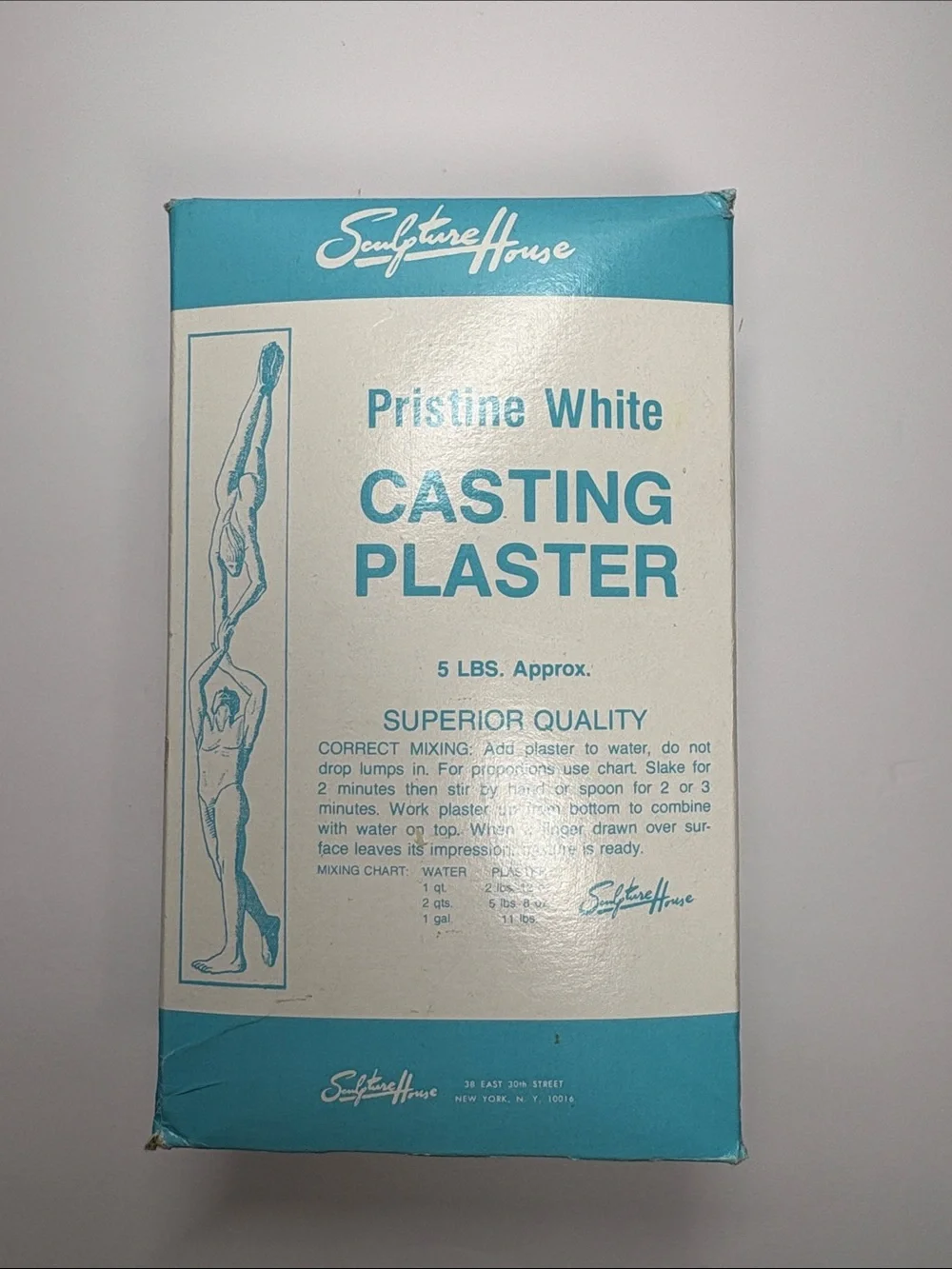 Sculpture House Casting Plaster Pristine White
